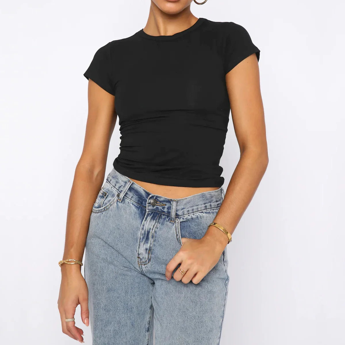 3pcs Slim Fit Short Sleeve