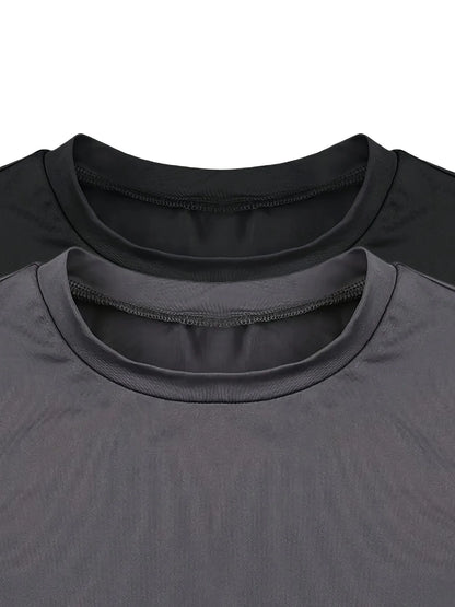 3pcs Slim Fit Short Sleeve